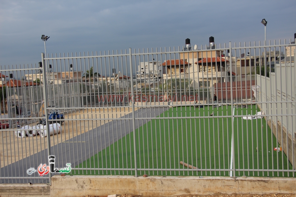 فيديو: المرحلة الاخيرة من الملعب السنتيتي الجديد والرئيس عادل بدير  سنُقيم في كل حي من احياء البلدة ملعبا بهذه المعاير 